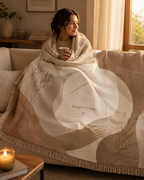 A Hug From Home Blanket
